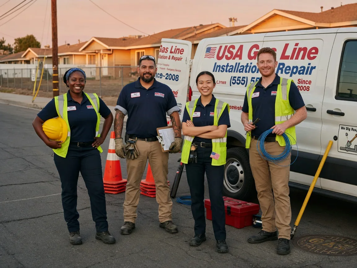 Gas Line Installation company in Delta, IA